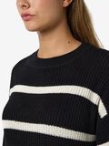 Product image thumbnail - COURT ROBE EN MAILLE, Black | 5
