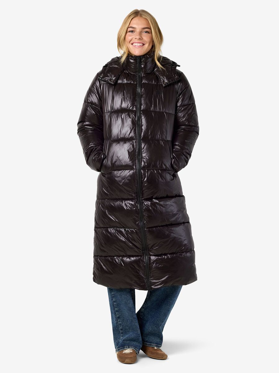 Product tile image - LONGLINE PUFFERJAKKE, Black | 27034515_Black