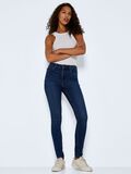 Noisy May NMCALLIE HÖGA SKINNY FIT-JEANS, Dark Blue Denim, highres - 27012749_DarkBlueDenim_007.jpg