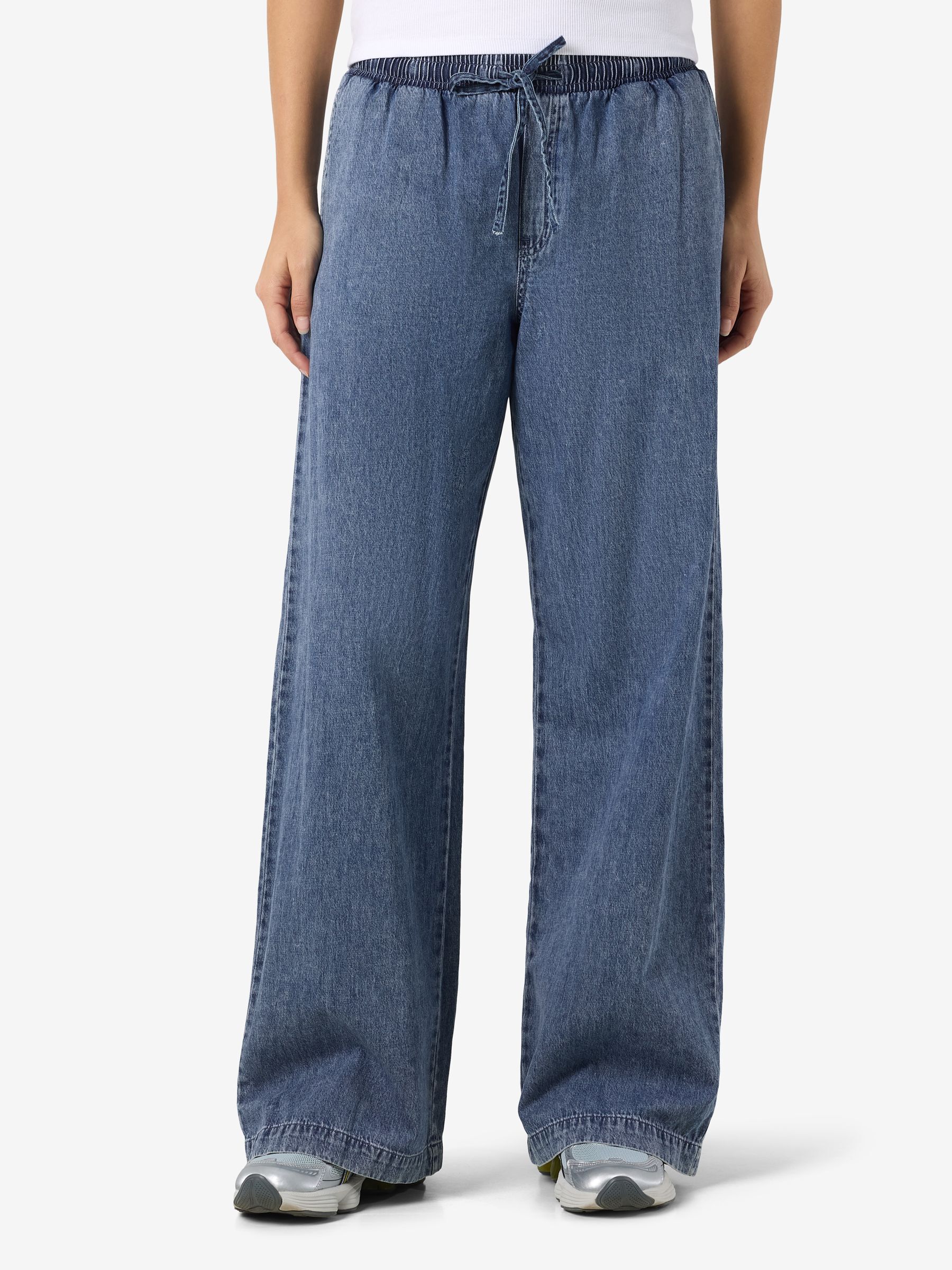 NMENZA WIDE FIT JEANS | Blue | NOISY MAY®