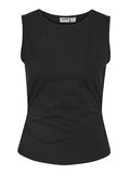 Product image thumbnail - NMMOLLY &Auml;RML&Ouml;S TOPP, Black | 2