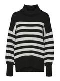 Noisy May STRIPED KNITTED PULLOVER, Black, highres - 27024046_Black_1005096_001.jpg