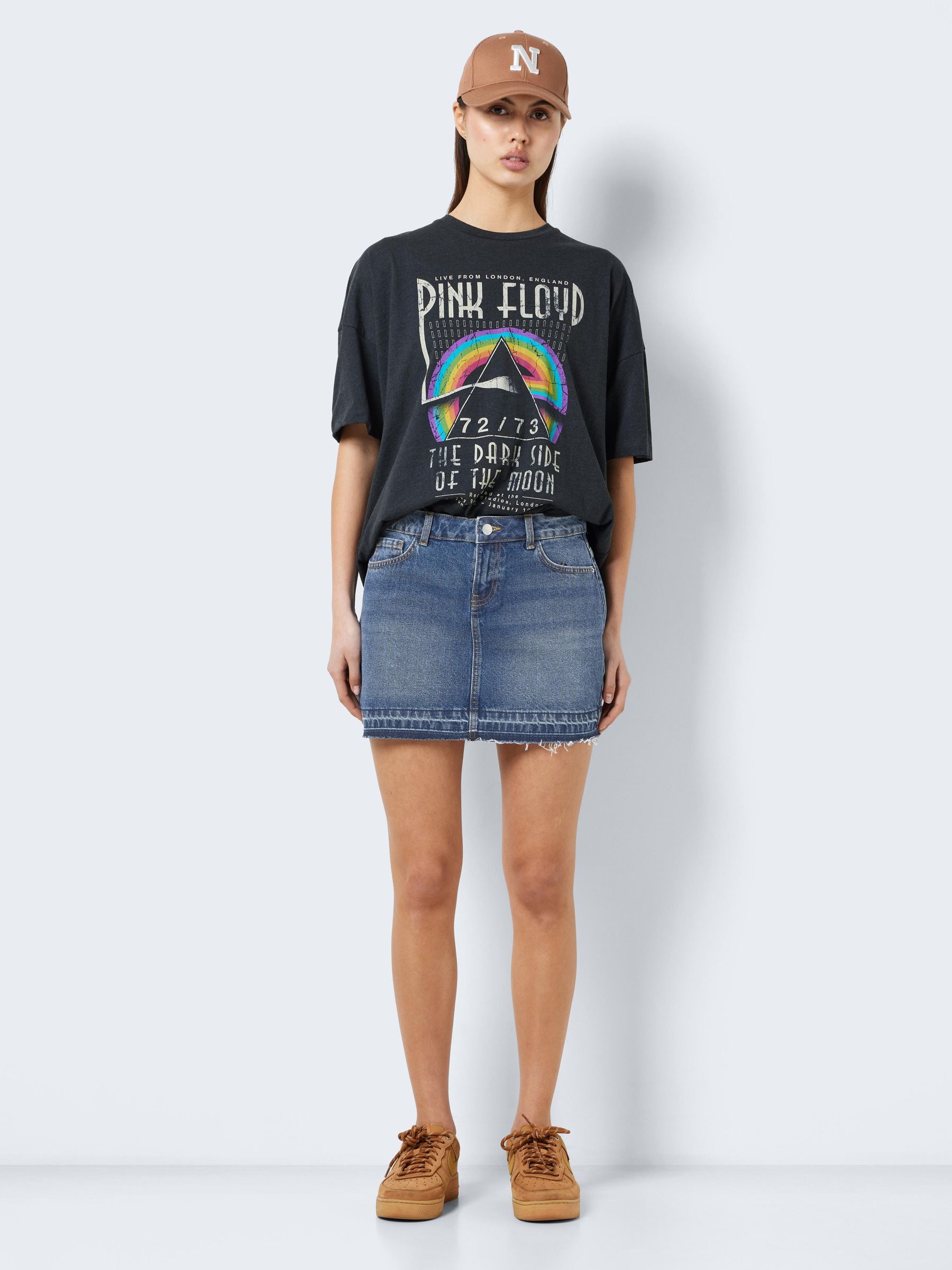 Jupe en jean shop taille basse