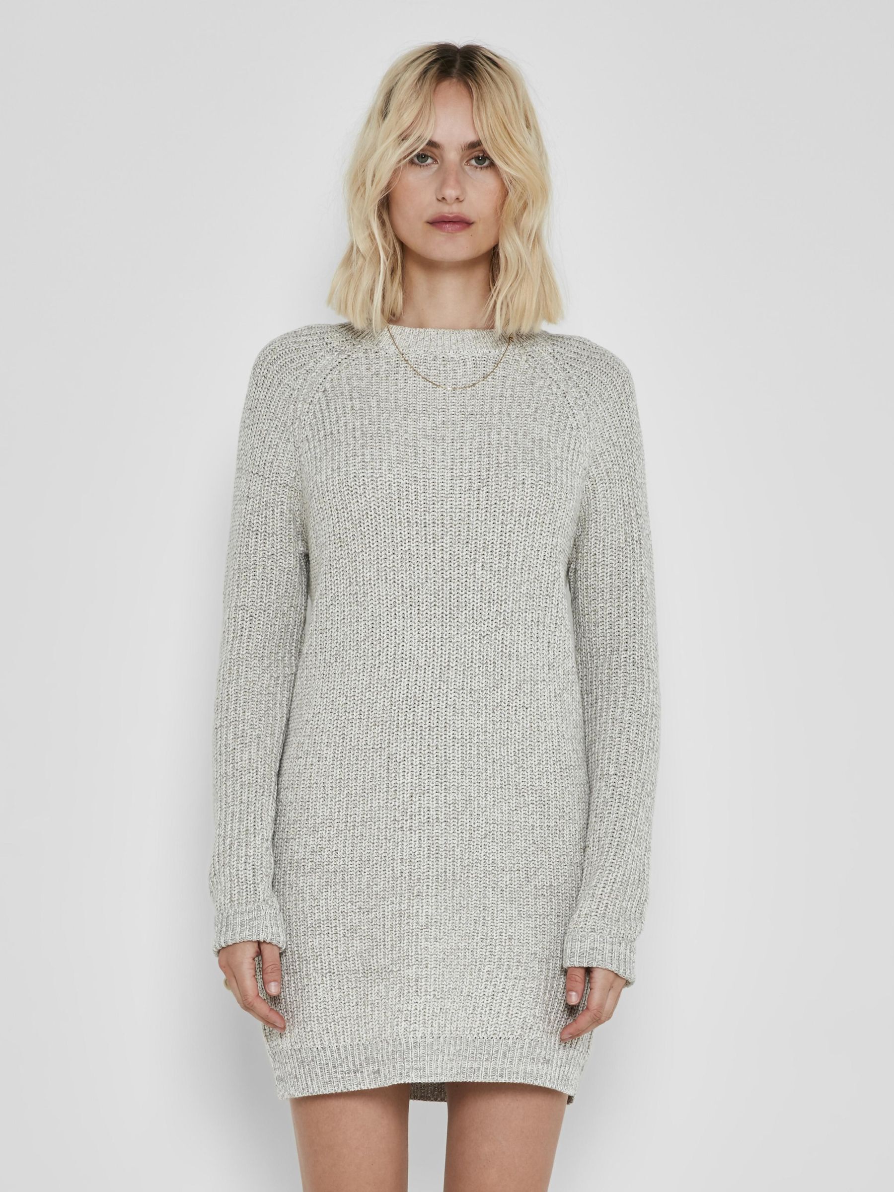 Grey jumper dress zara deals