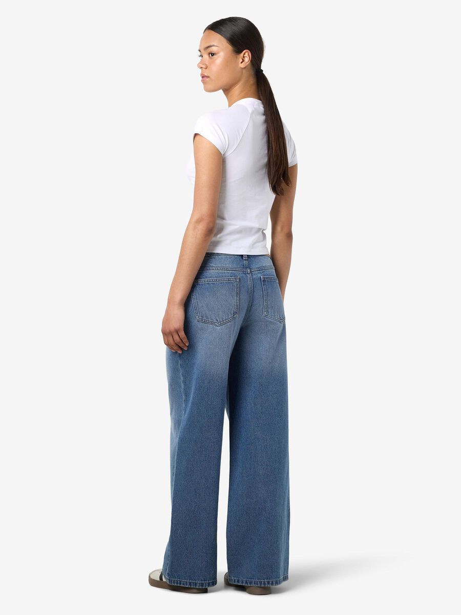 Carousel image - NMBRANDY LOOSE FIT JEANS, Medium Blue Denim | 3