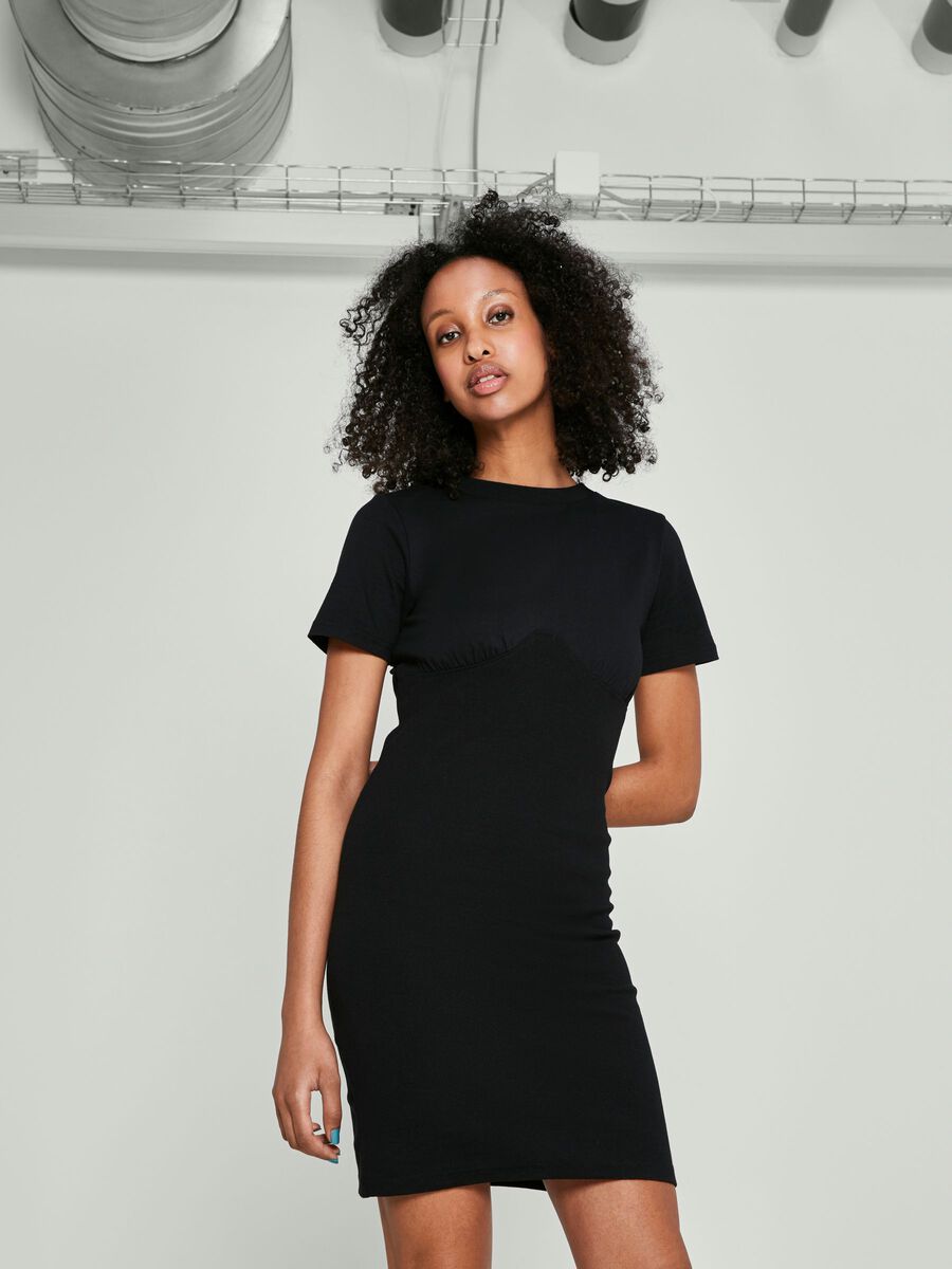 Noisy May SHORT SLEEVED DRESS, Black, highres - 27016570_Black_007.jpg