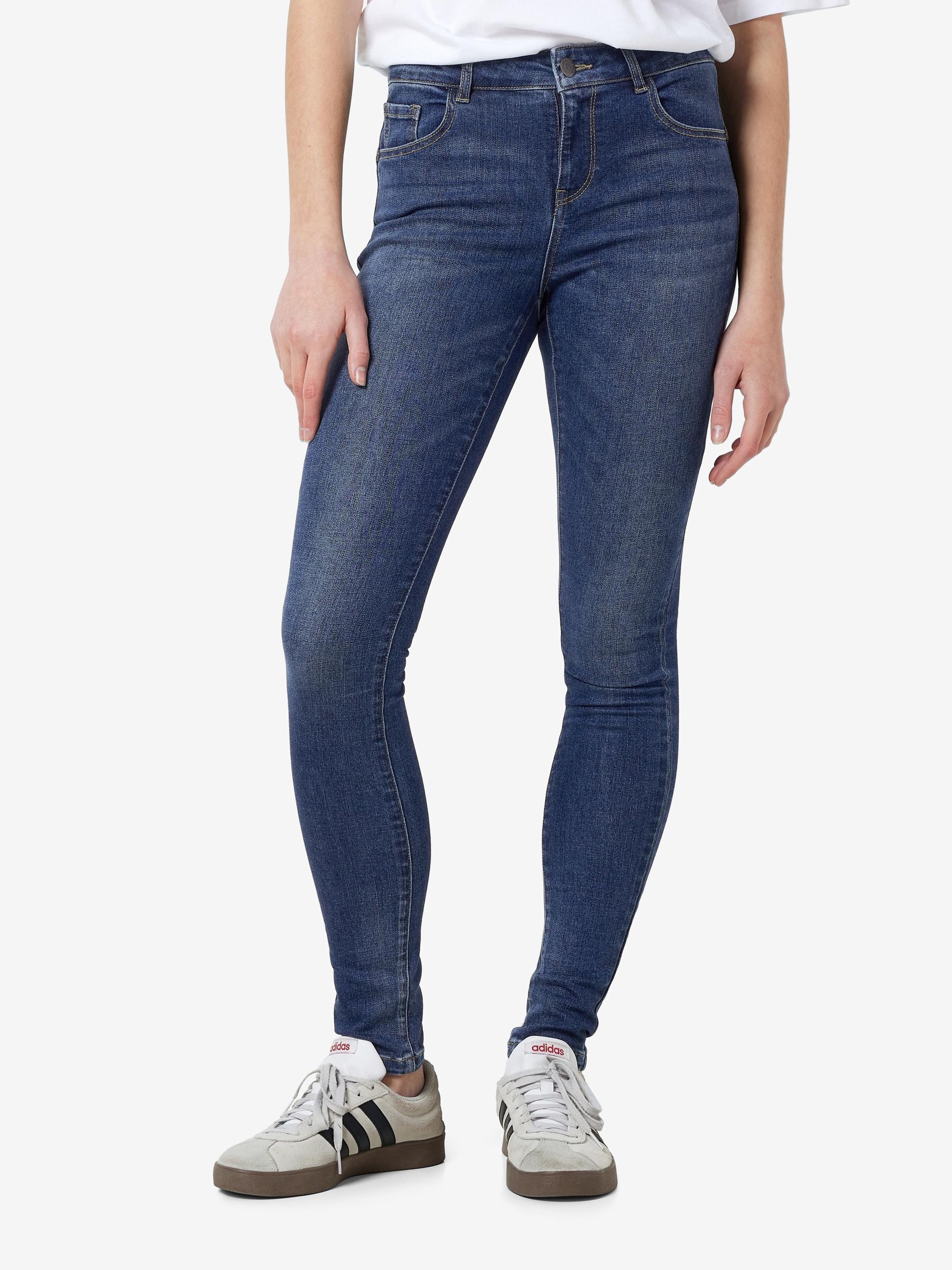 NMJEN NORMAL WAIST SKINNY FIT JEANS Blue NOISY MAY