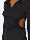 Noisy May SHORT RUCHED DRESS, Black, highres - 27022752_Black_006.jpg