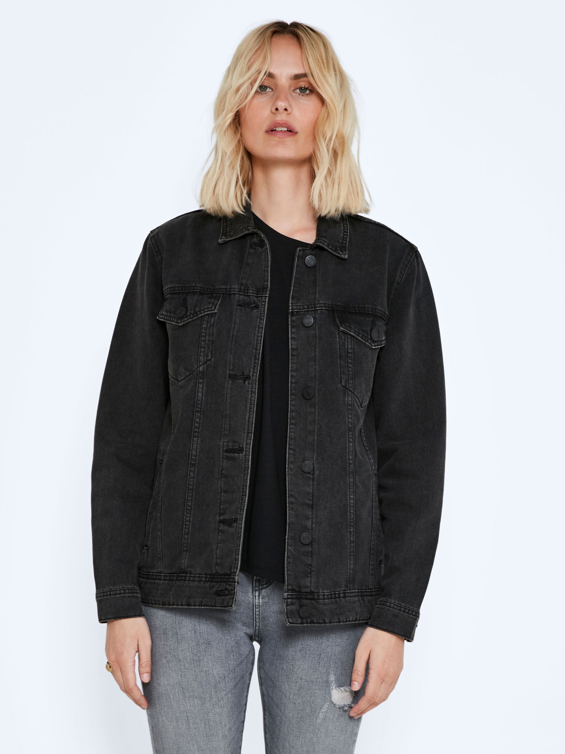 Noisy may deals black denim jacket