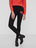 Noisy May NMLUCY CROPPED NORMAL WAIST SKINNY FIT JEANS, Black, highres - 27000838_Black_003.jpg