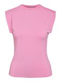 Product image thumbnail - NMLEGA  CAP SLEEVE TOP, Begonia Pink | 2