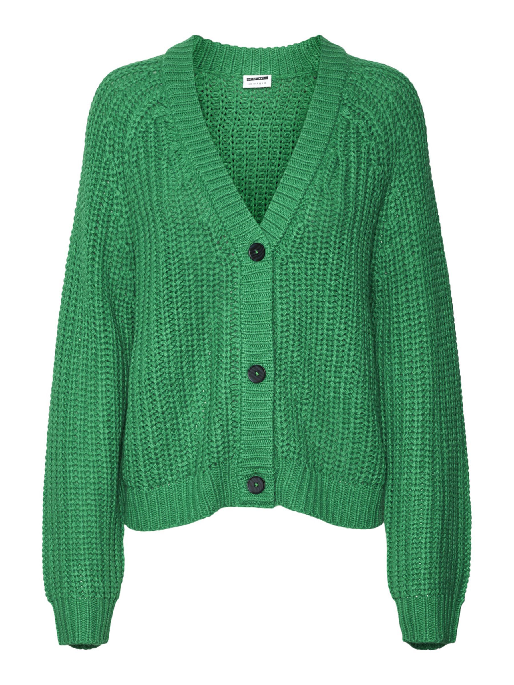 KNITTED CARDIGAN Green NOISY MAY