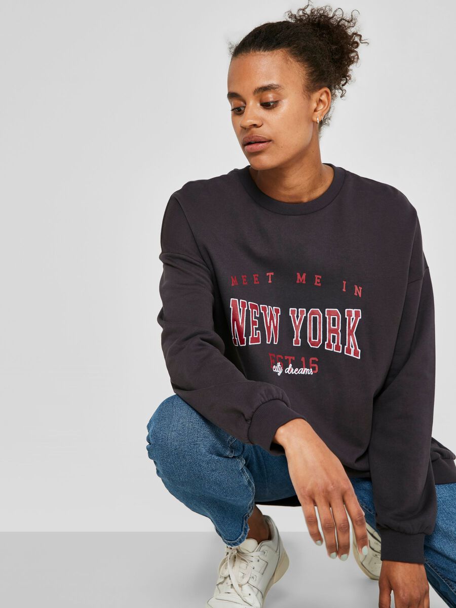 Noisy May OVERSIZE SWEATSHIRT, Obsidian, highres - 27018793_Obsidian_905573_007.jpg