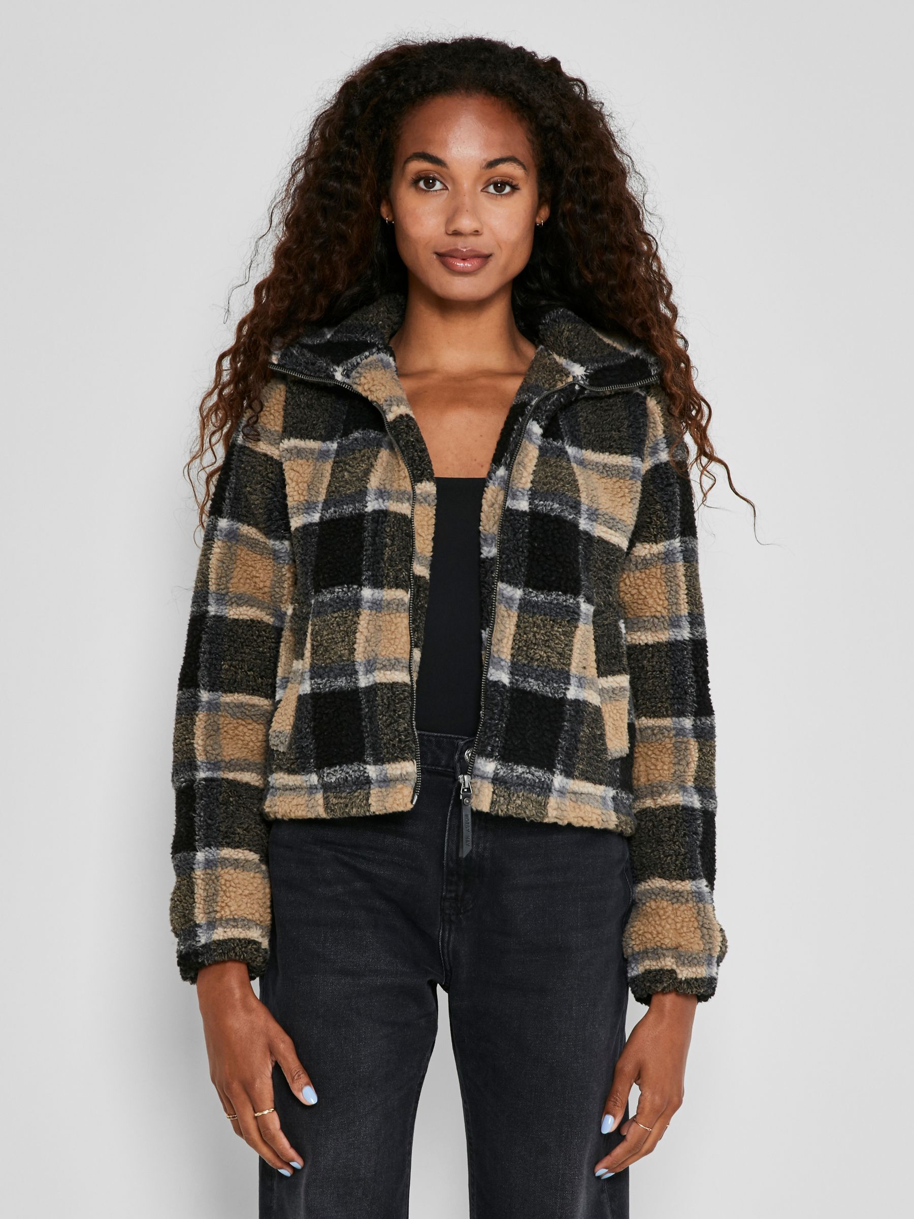 Chequered jacket clearance