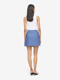 Product image thumbnail - NMNICKI MINI WRAP SKIRT, Medium Blue Denim | 4