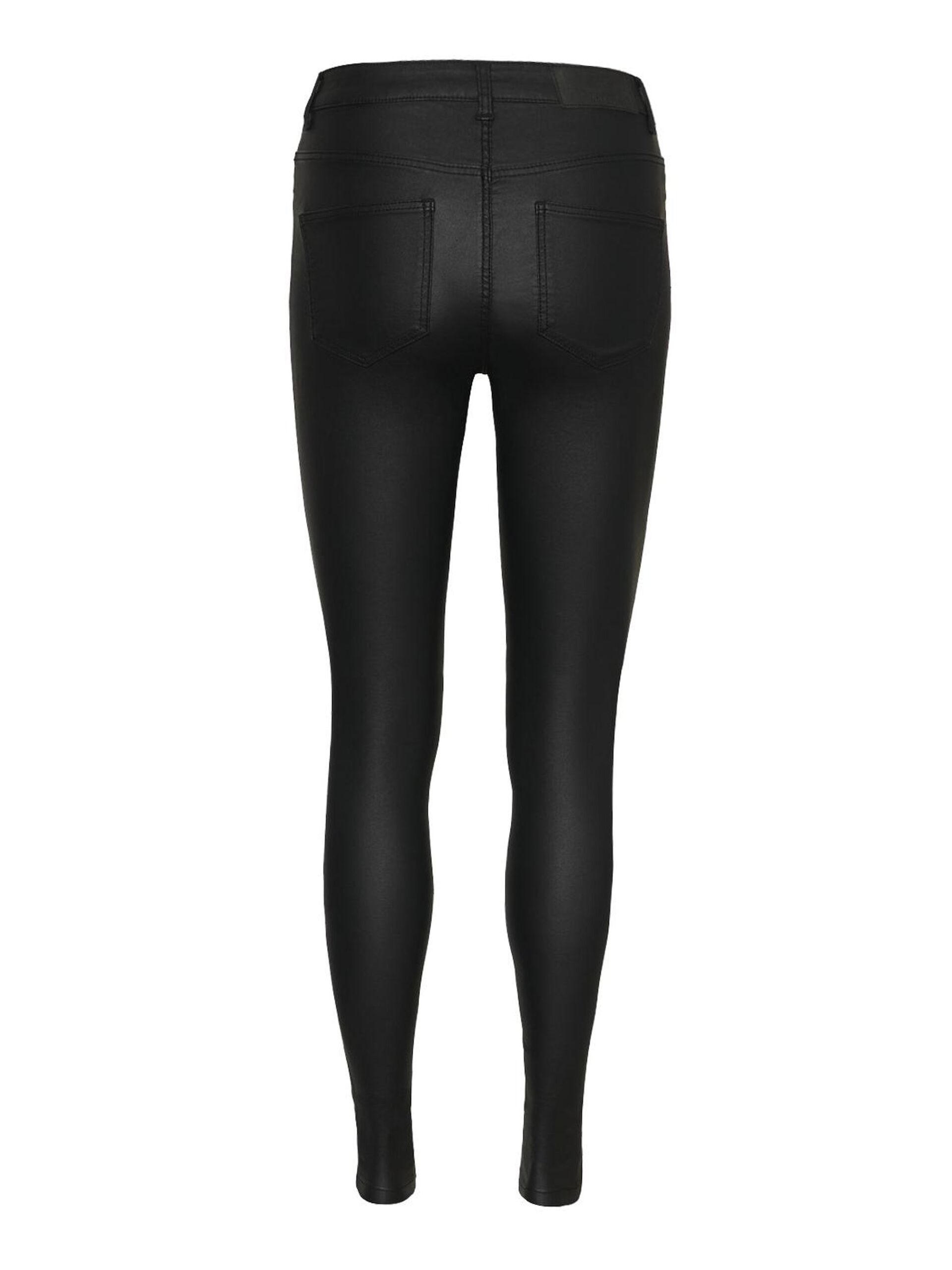 Carousel image - NMCALLIE SKINNY JEANS, Black | 7