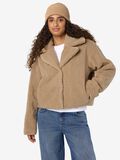 Product image thumbnail - CROPPED TEDDY JACKET, Birch | 6