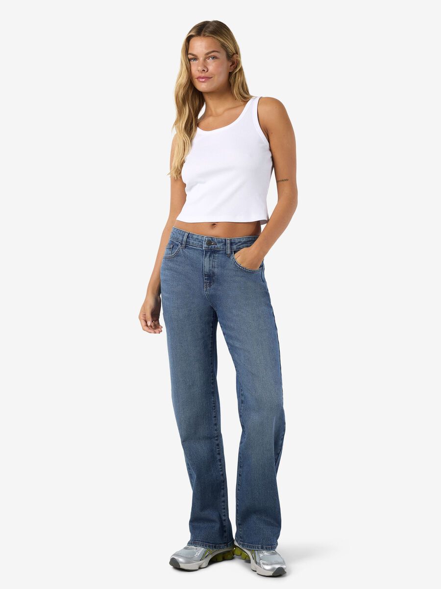 Product tile image JEANS STRAIGHT FIT, Medium Blue Denim 27037779_MediumBlueDenim