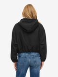 Product image thumbnail - NMELINA  HOODED JACKET, Black | 4