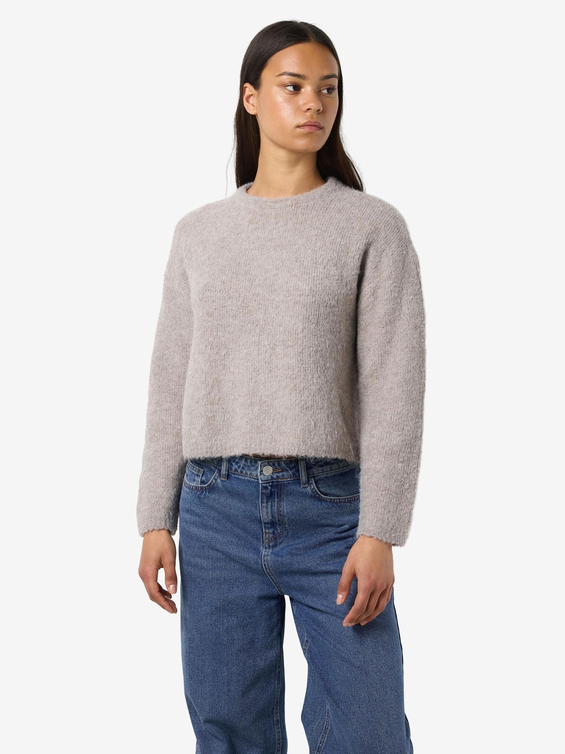 Carousel image - KNITTED JUMPER, Silver Mink | 6