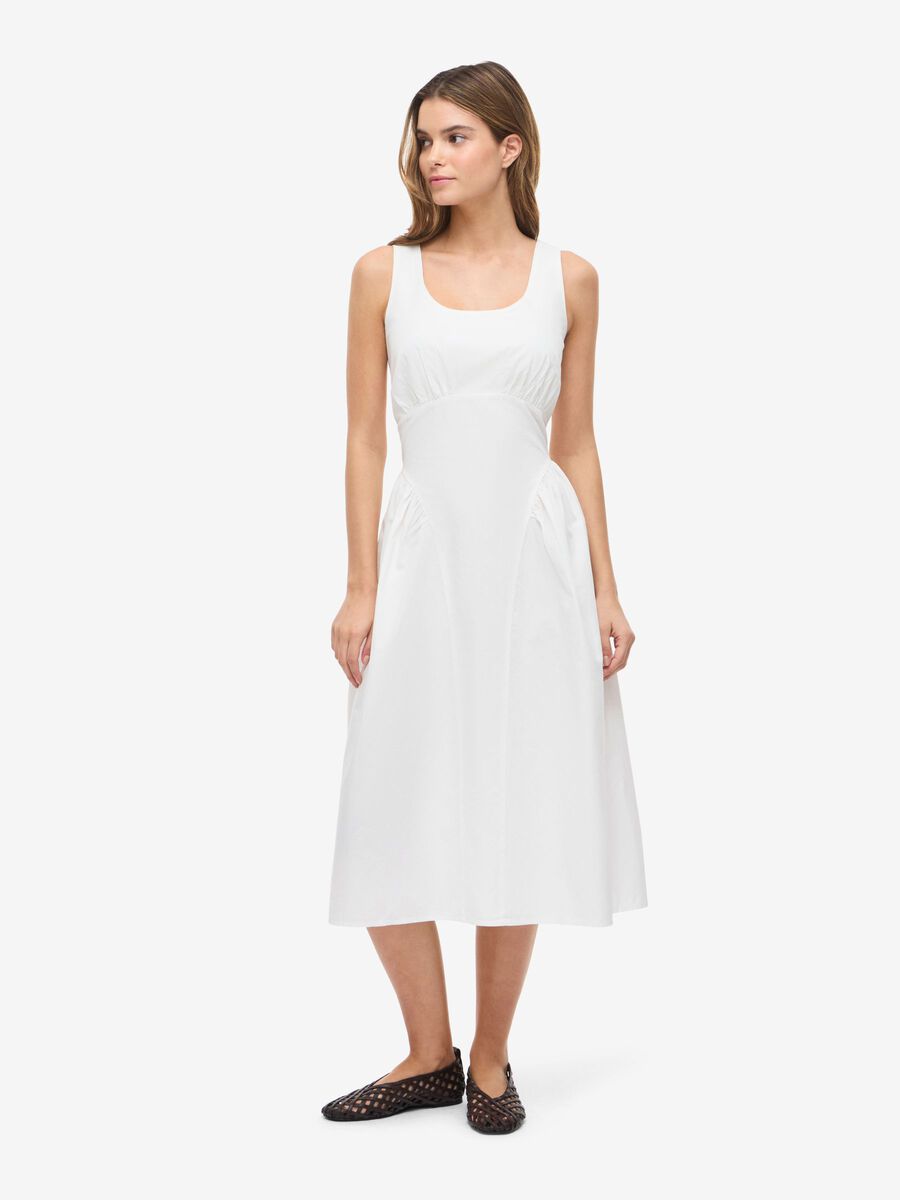 Carousel image - NMASTA - SANGLE ROBE MI-LONGUE, Cloud Dancer | 3
