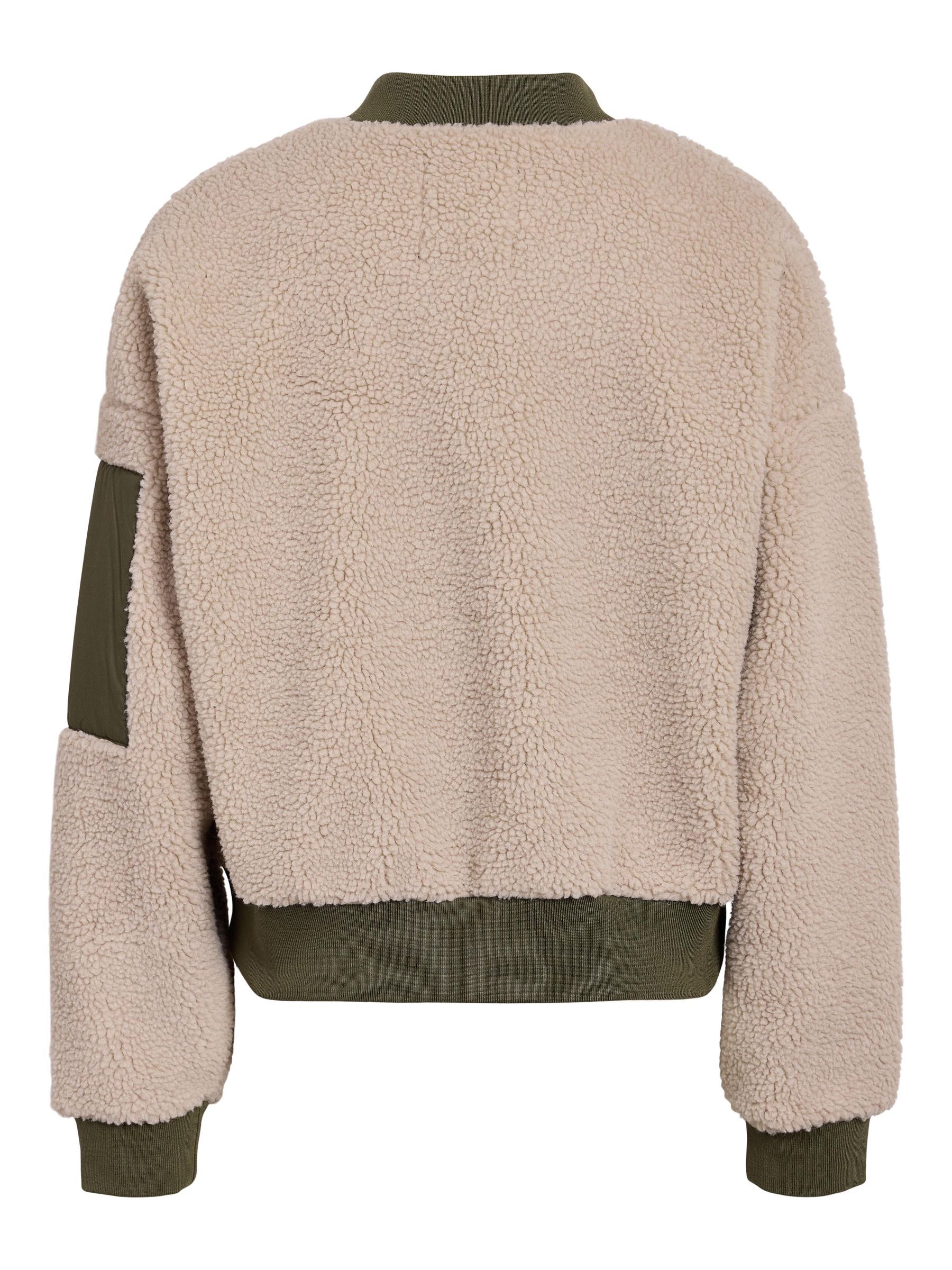 TEDDY BOMBER JACKET Grey NOISY MAY