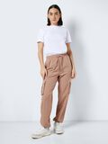 Noisy May HIGH WAISTED CARGO TROUSERS, Natural, highres - 27026174_Natural_007.jpg
