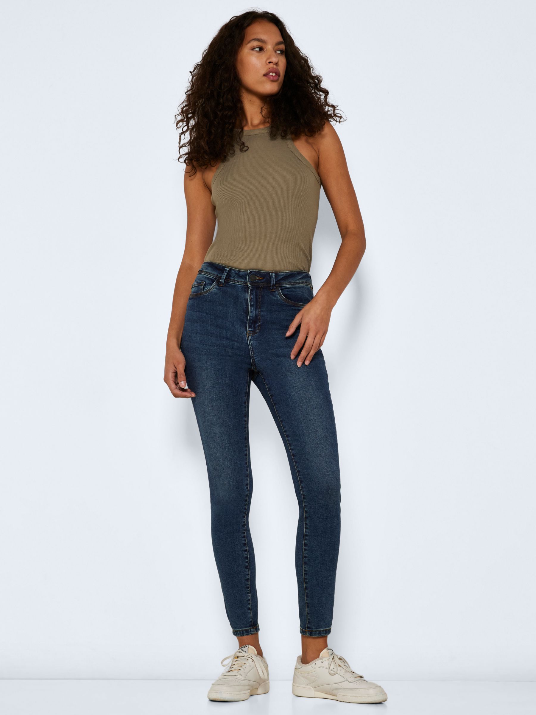 Nmagnes high waisted skinny fit jeans 