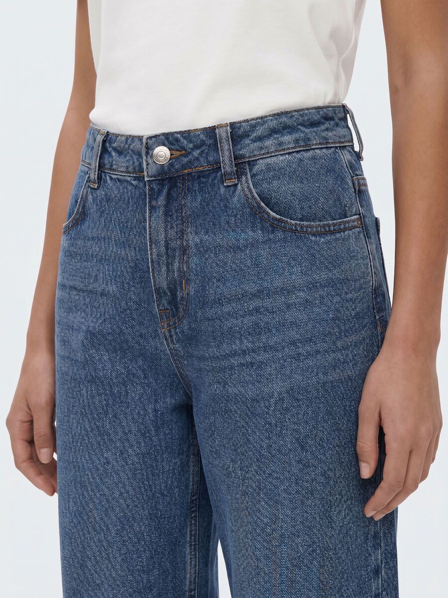 Carousel image - NMALEXA JEAN LOOSE FIT, Medium Blue Denim | 5