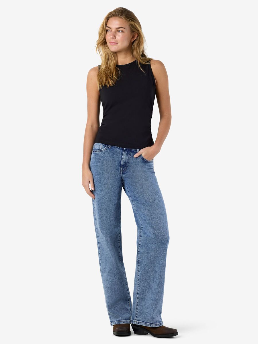 Carousel image - NMMOLLY &Auml;RML&Ouml;S TOPP, Black | 4