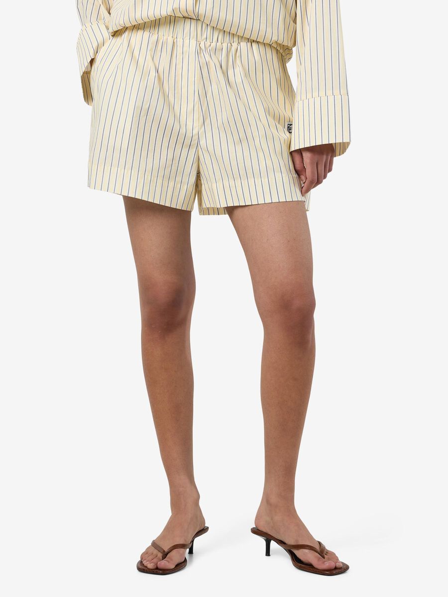 Noisy May STREIFEN SHORTS, Pastel Yellow, highres - 27034801_PastelYellow_1259317_003.jpg