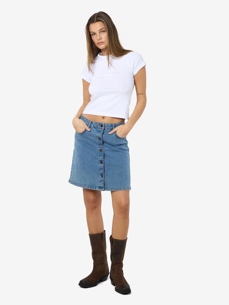 Noisy May NMRONNIE A-LINE SKIRT, Light Blue Denim, highres - 27032521_LightBlueDenim_007.jpg