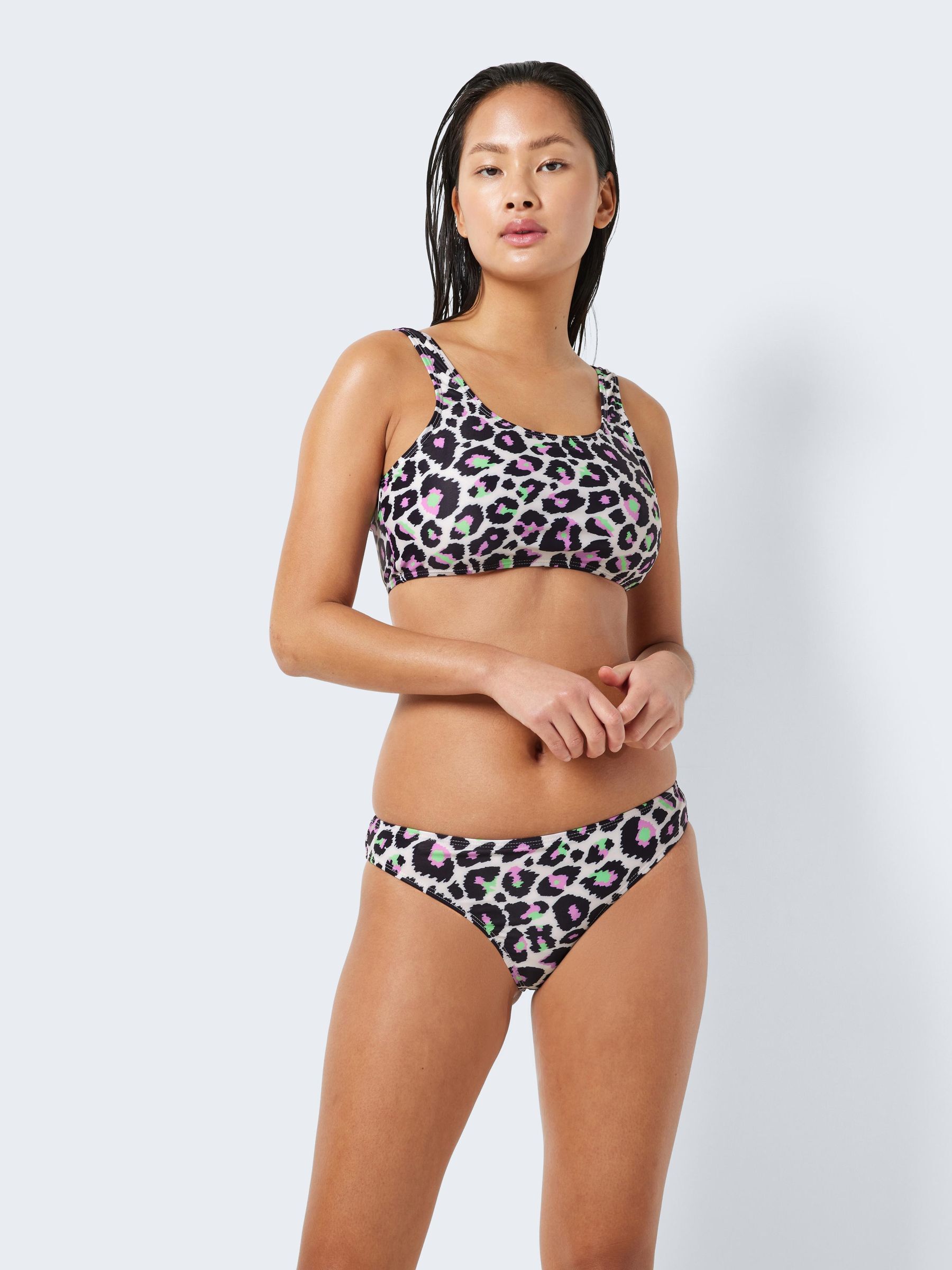 Panterprint outlet bikini top