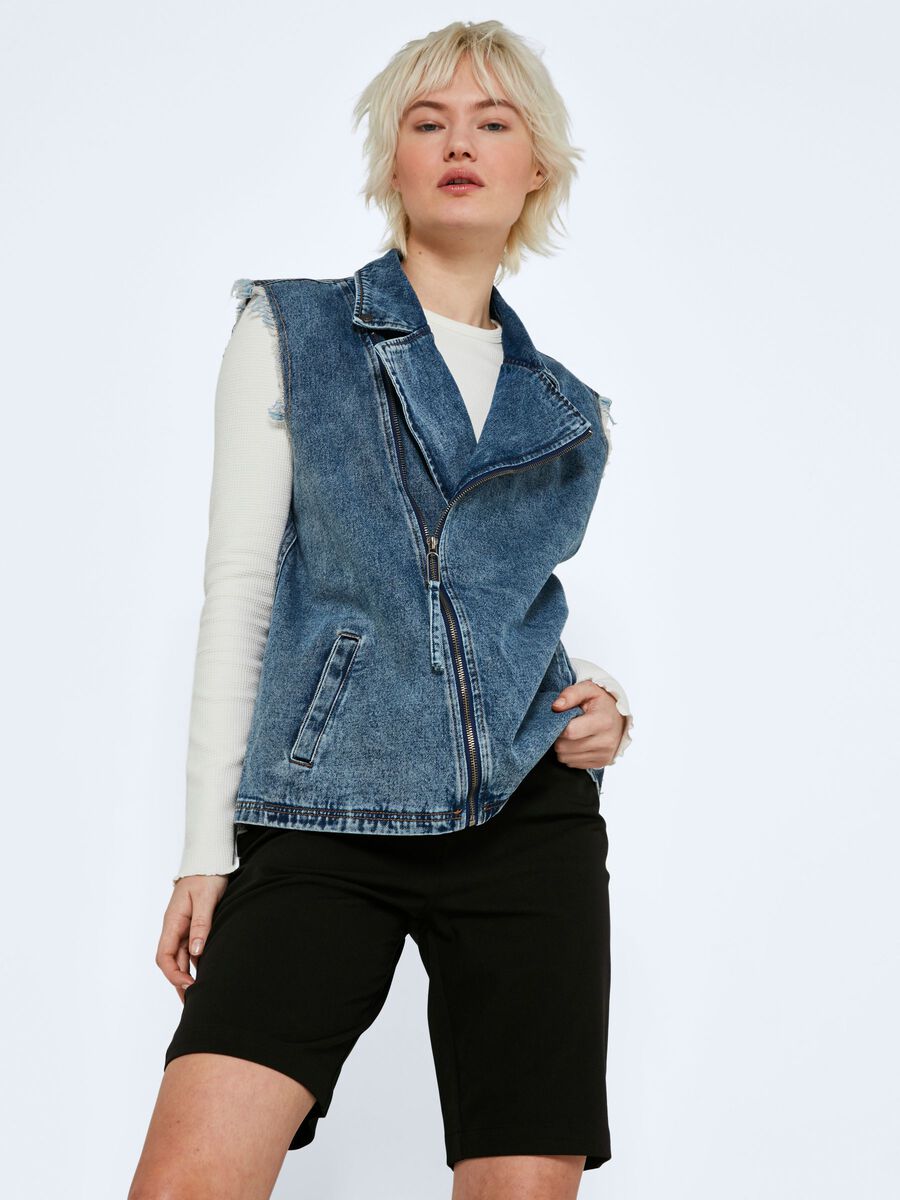Noisy May OVERSIZE DENIM VEST, Medium Blue Denim, highres - 27020722_MediumBlueDenim_007.jpg