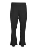 Noisy May CURVE HIGH WAISTED FLARED TROUSERS, Black, highres - 27016454_Black_001.jpg