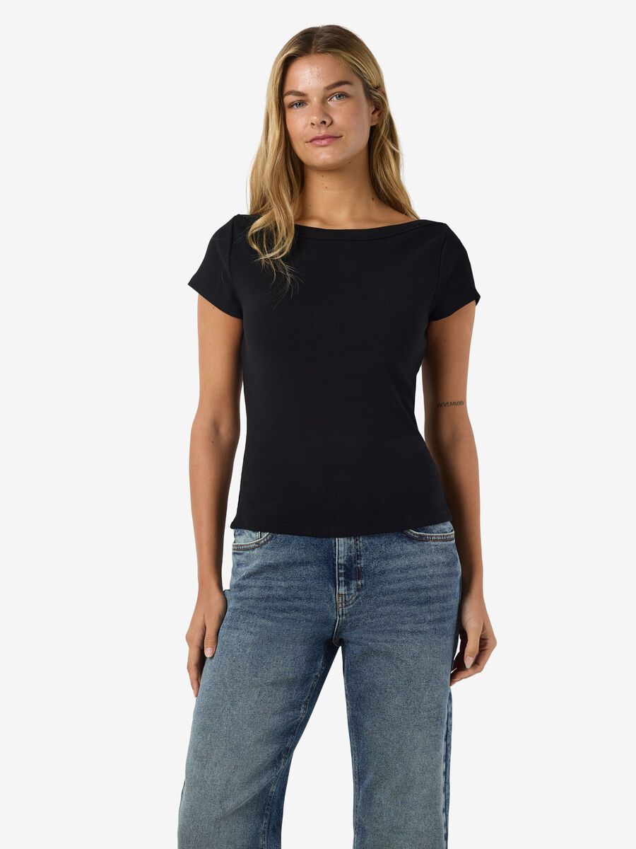 Product tile image - NMMAYA  T-SHIRT, Black | 27036576_Black