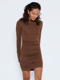 Noisy May LONG SLEEVED RUCHED DRESS, Cappuccino, highres - 27021283_Cappuccino_003.jpg