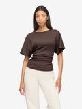 Product image thumbnail - NMABBI  T-SHIRT, Chocolate Brown | 1