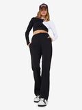 Noisy May HIGH WAISTED BOOT-CUT TROUSERS, Black, highres - 27022981_Black_007.jpg