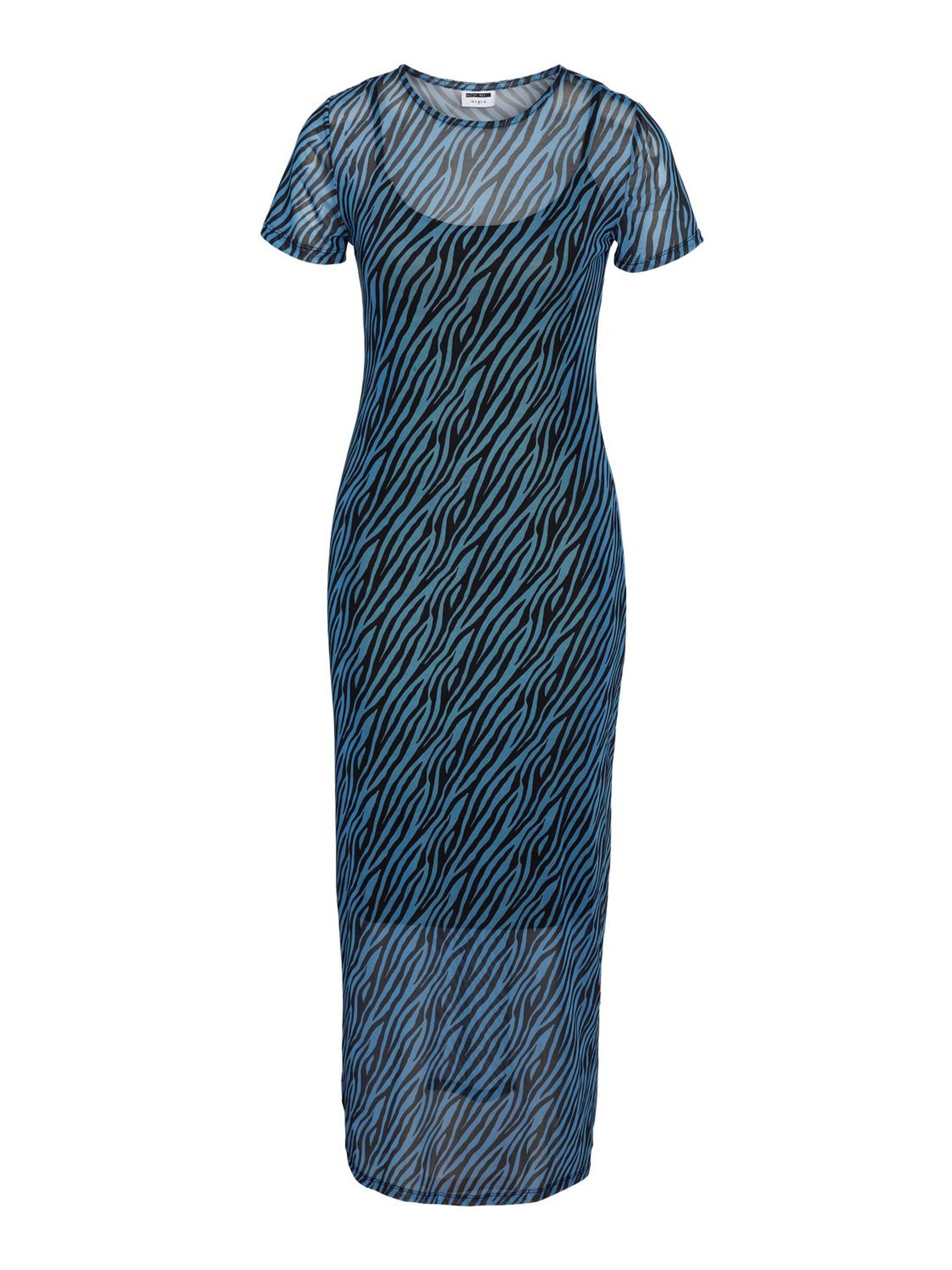 Soutache mesh sheath dress 2025