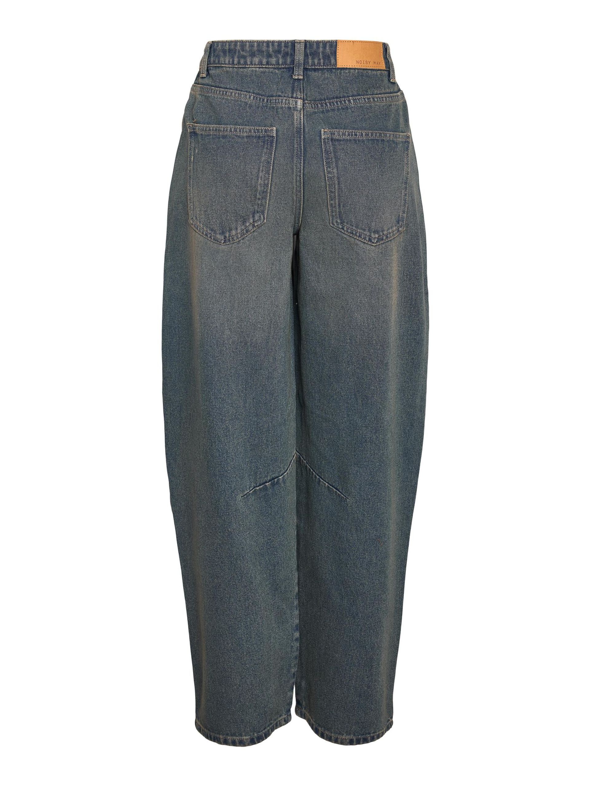 Carousel image - NMHAZAL BARREL FIT JEANS, Medium Blue Denim | 8