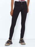 Noisy May NMLUCY NORMAL WAISTED SKINNY FIT JEANS, Black, highres - 27021256_Black_003.jpg