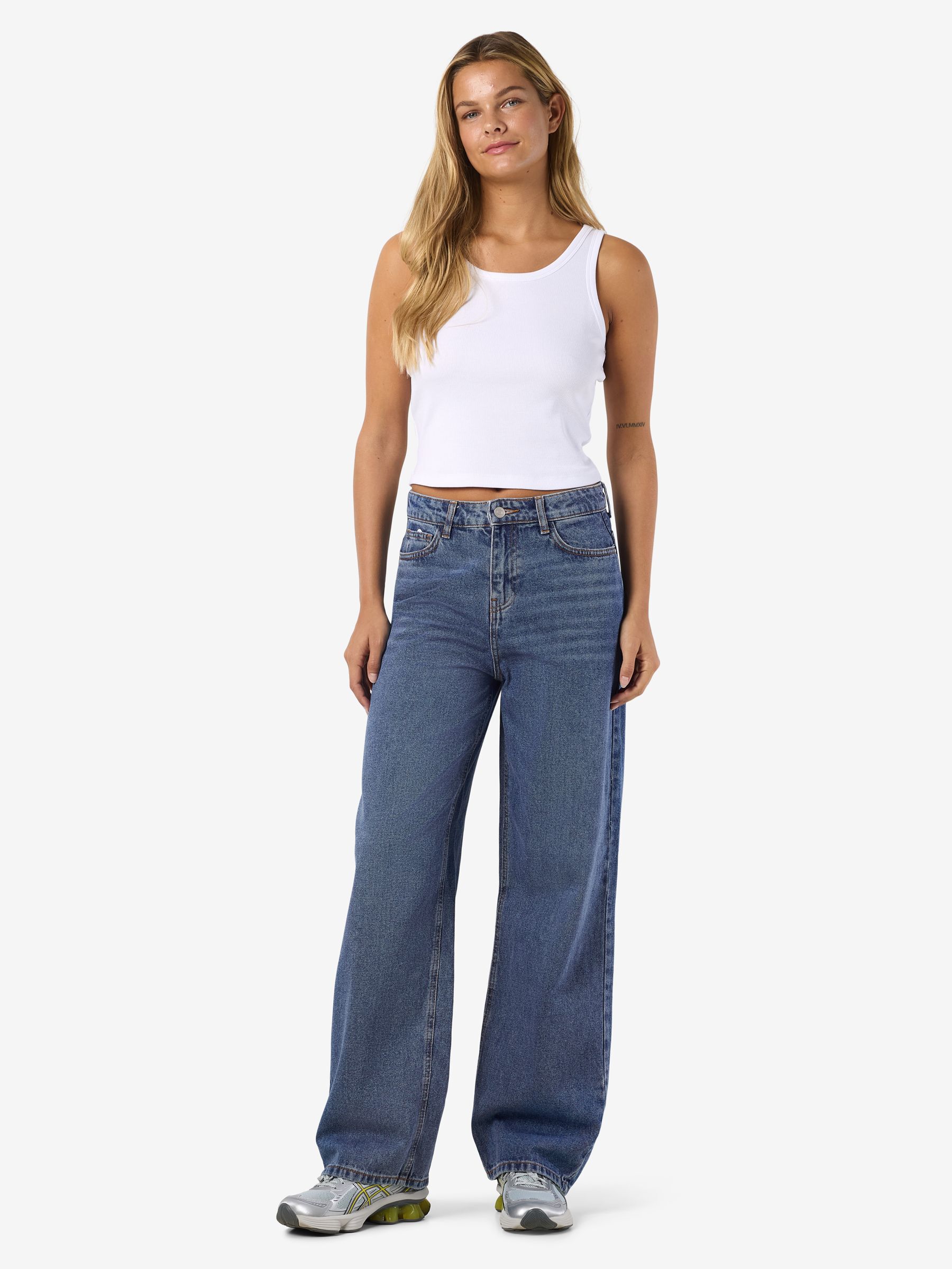 NMALEXA LOOSE-FIT JEANS | Blue | NOISY MAY®