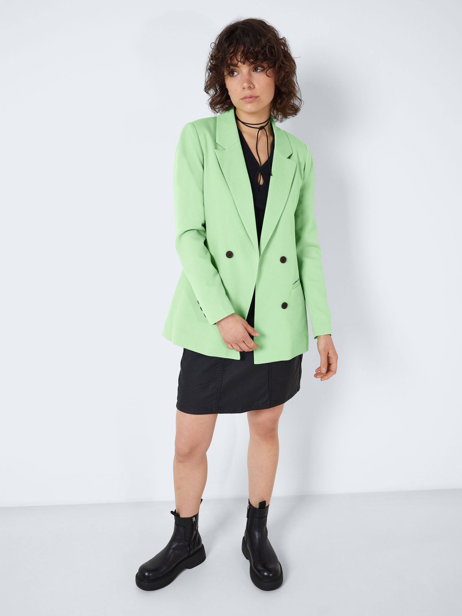Neon lime blazer store
