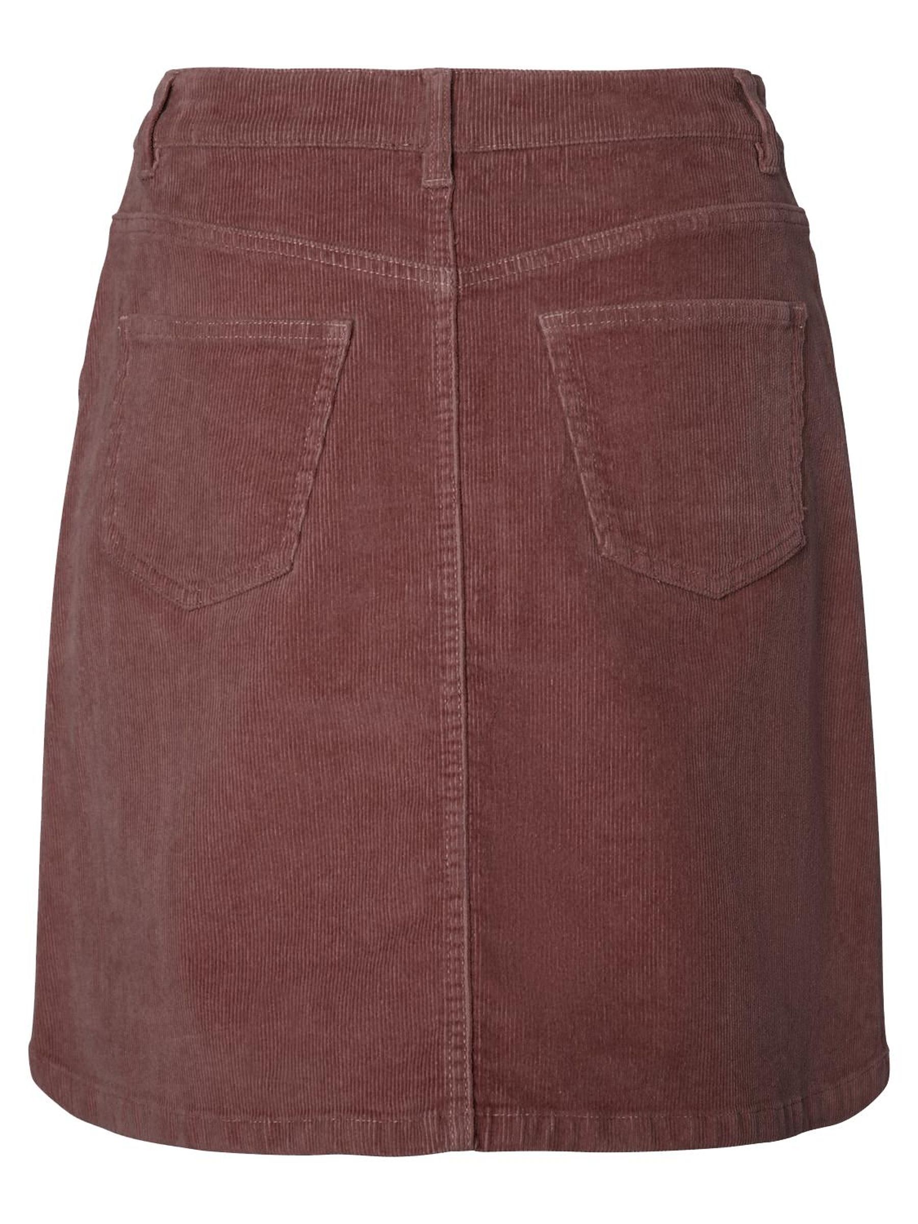CORDUROY SKIRT Red NOISY MAY