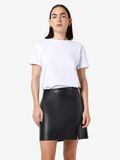 Noisy May COATED HIGH WAISTED SKIRT, Black, highres - 27021277_Black_007.jpg