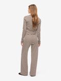 Product image thumbnail - NMSTORMI  TRACK PANTS, Hot Fudge | 4
