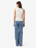 Product image thumbnail - NMSOPHIE GEBUNDENES TOP, Cloud Dancer | 3