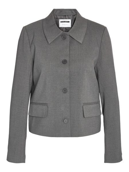 Noisy May BLAZER JACKET, Dark Grey Melange, highres - 27028271_DarkGreyMelange_001.jpg