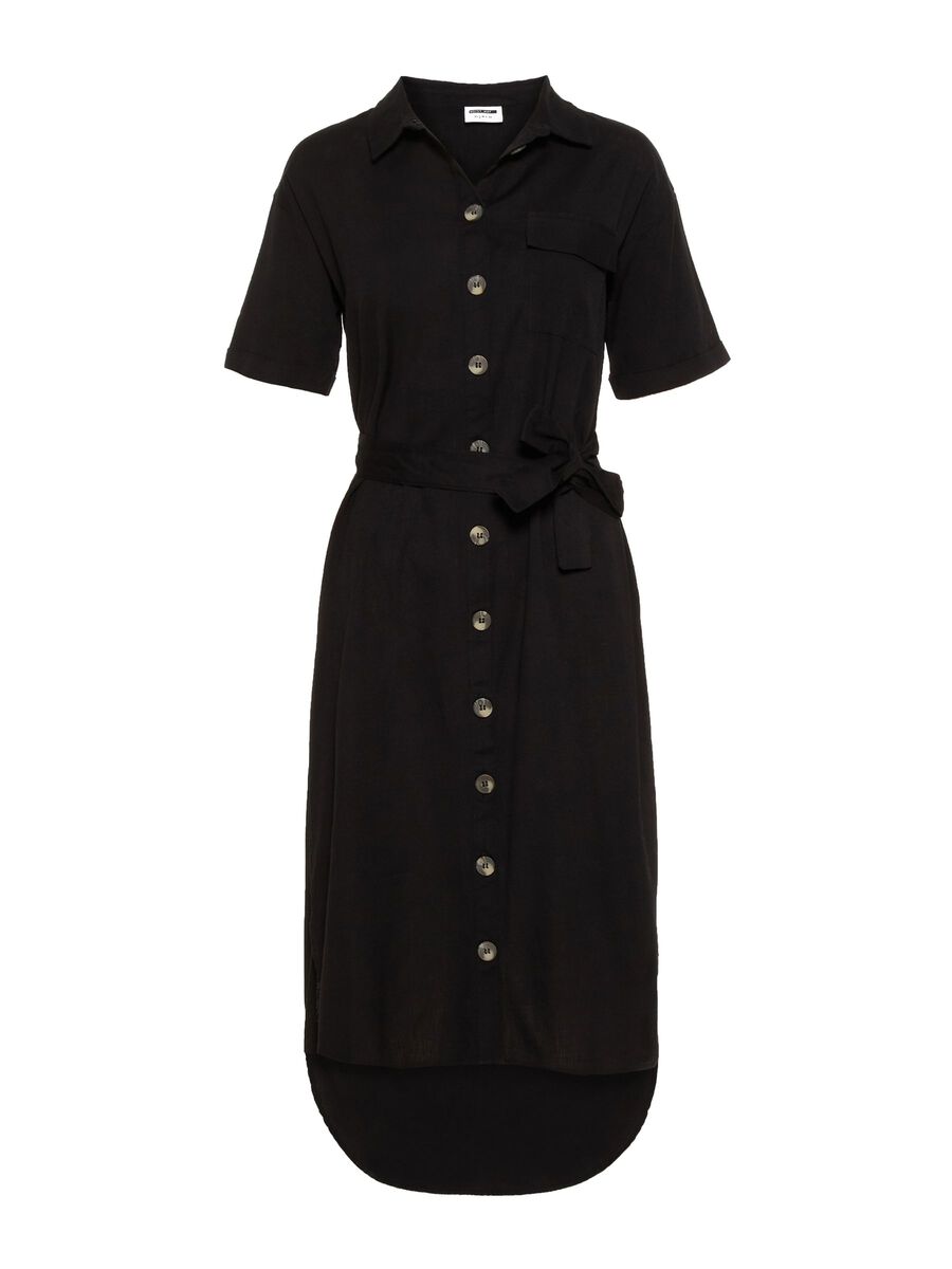 Noisy May CHEMISE LONGUE ROBE, Black, highres - 27007586_Black_001.jpg